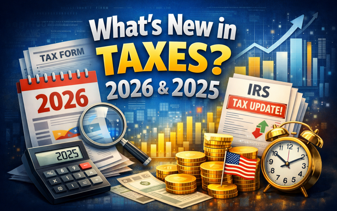 New for 2025 and 2026